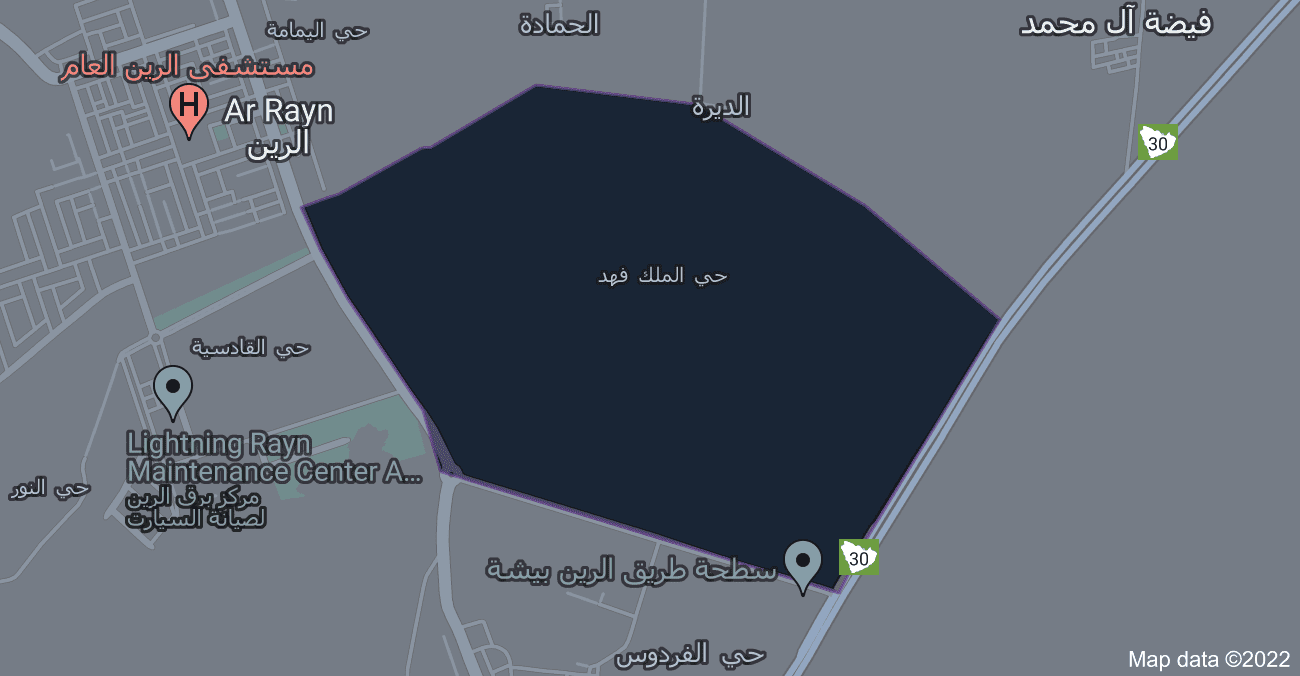 حي الملك فهد الرياض 2 موقع حي الملك فهد الرياض